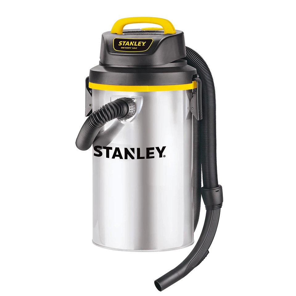 Stanley 4.5 Gal. 4.0 Peak Horsepower Stainless Steel Wet/Dry Vacuum