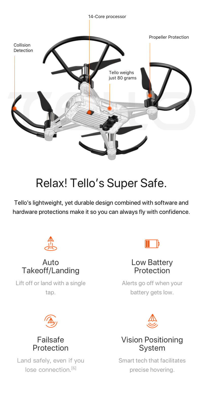 dji tello drone quadcopter