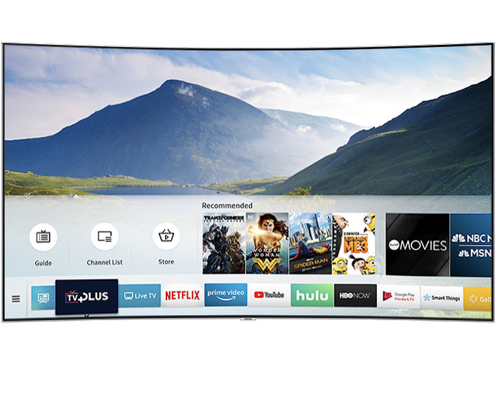  Samsung QN65Q6FN Flat 65 QLED 4K UHD 6 Series Smart TV 2018 :  Electrónica